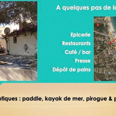 Vakantiehuis Mini Villa Bord De Mer, Plage Sable Fin 50M